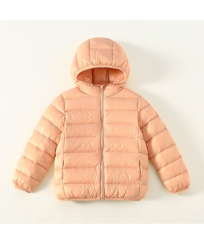 バックヤードファミリー BACKYARD FAMILY ダウンコート キッズ 秋冬 収納袋付き secoat220902 （ピンク） ピンク