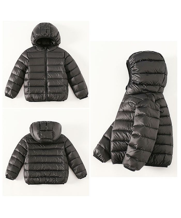 バックヤードファミリー BACKYARD FAMILY ダウンコート キッズ 秋冬 収納袋付き secoat220902 （ピンク） ピンク