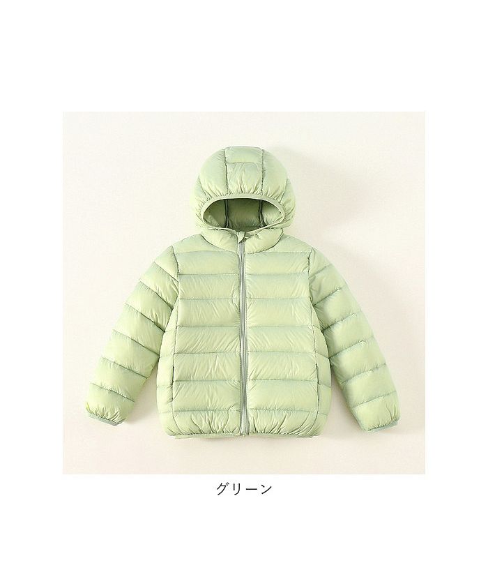 バックヤードファミリー BACKYARD FAMILY ダウンコート キッズ 秋冬 収納袋付き secoat220902 （ピンク） ピンク