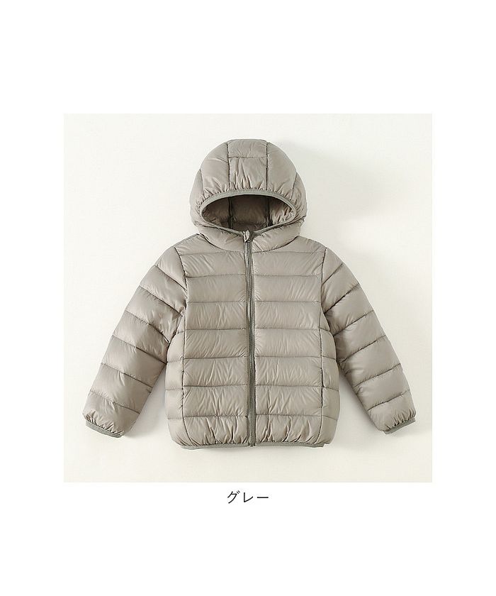 バックヤードファミリー BACKYARD FAMILY ダウンコート キッズ 秋冬 収納袋付き secoat220902 （ピンク） ピンク