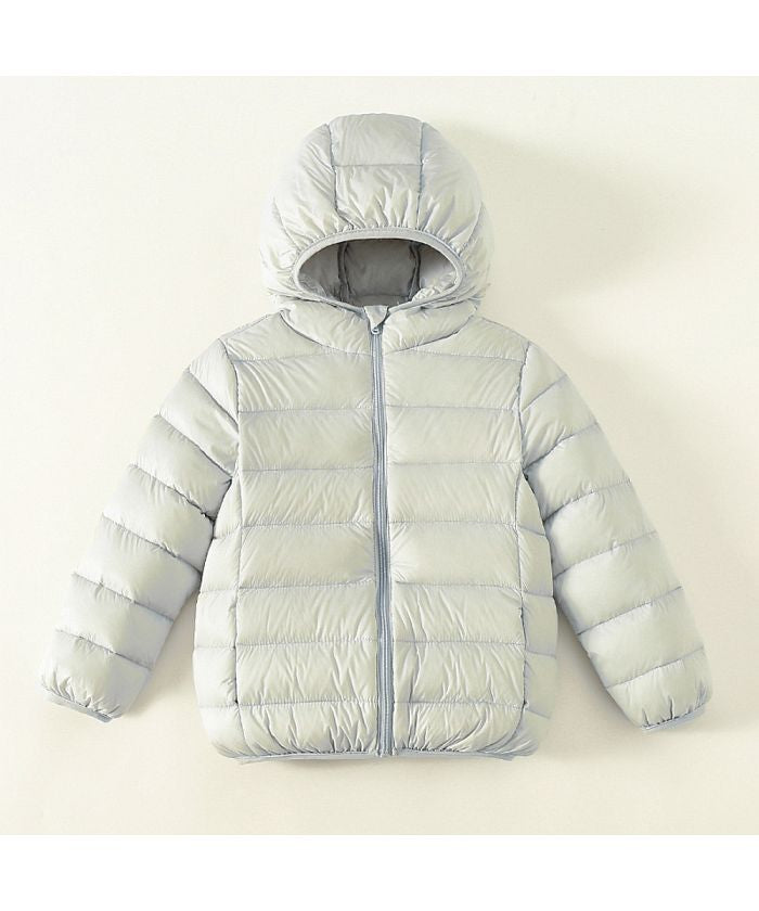 バックヤードファミリー BACKYARD FAMILY ダウンコート キッズ 秋冬 収納袋付き secoat220902 （ライトブルー） ライトブルー
