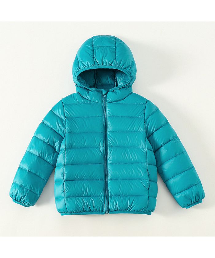バックヤードファミリー BACKYARD FAMILY ダウンコート キッズ 秋冬 収納袋付き secoat220902 （ブルー） ブルー