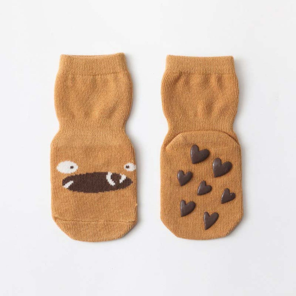 BACKYARD FAMILY Baby Socks Non-Slip Kids Socks