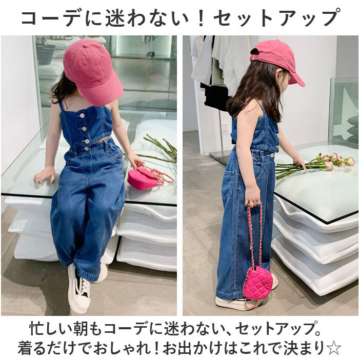 バックヤードファミリー BACKYARD FAMILY デニムセットアップ nakoa3300 （ブルー） ブルー