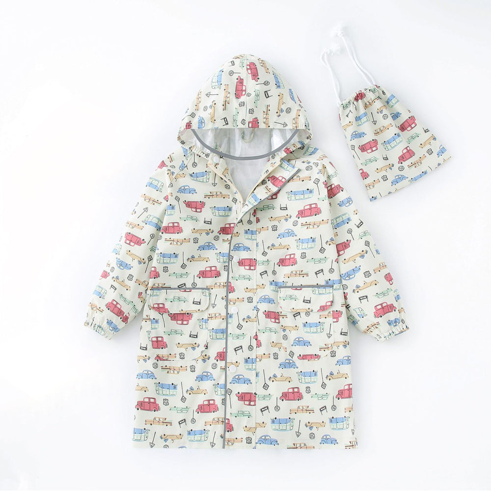 バックヤードファミリー BACKYARD FAMILY レインコート キッズ,ホワイト