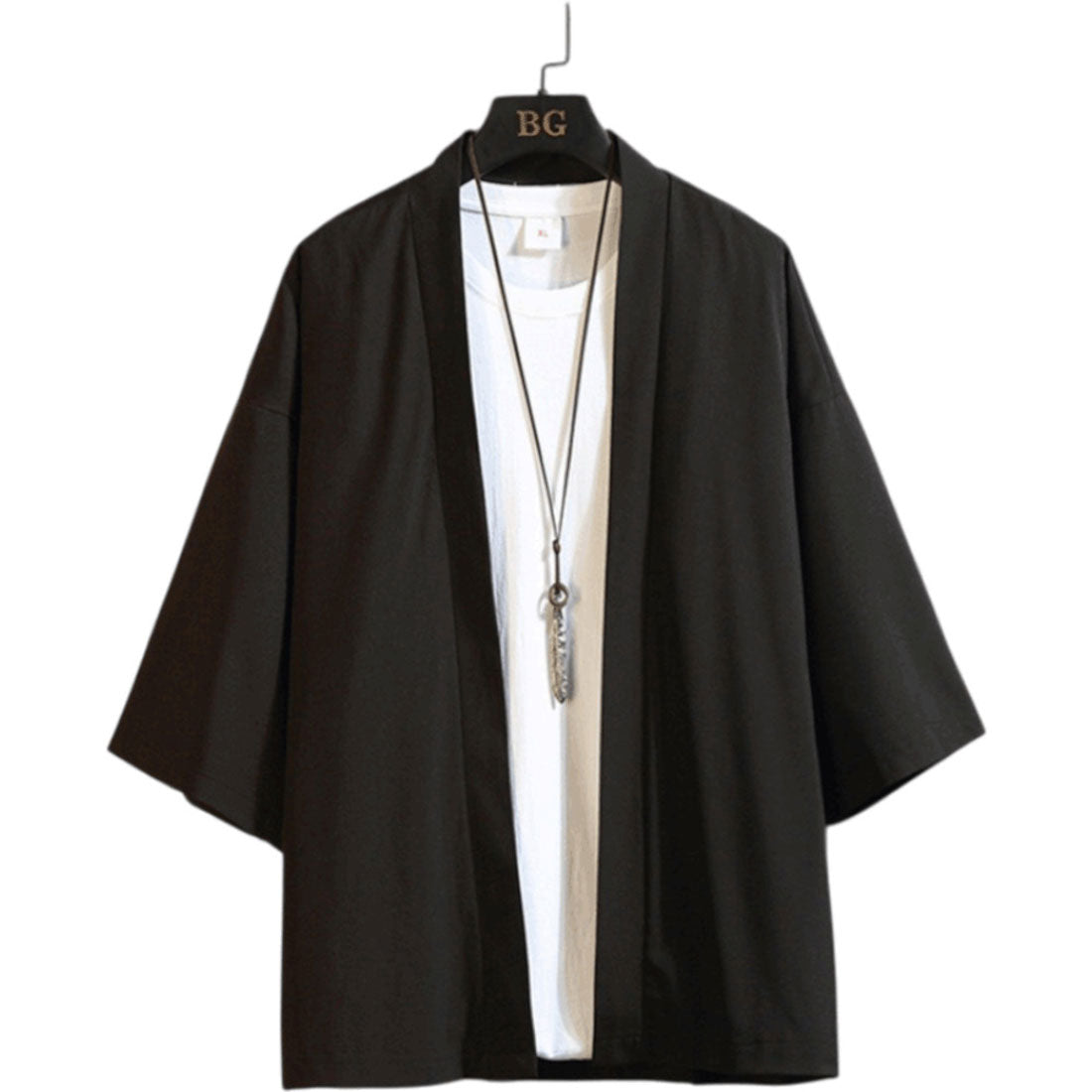 バックヤードファミリー BACKYARD FAMILY カーディガン 羽織 メンズ （ブラック） ブラック