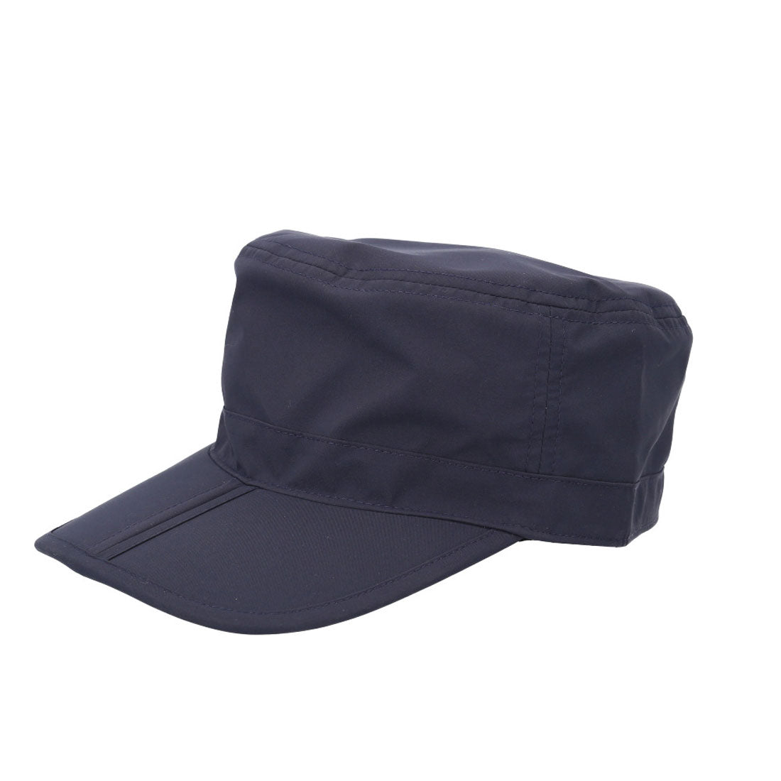 バックヤードファミリー BACKYARD FAMILY テフロン加工撥水ポケッタブルレイルCAP （ネイビー） ネイビー