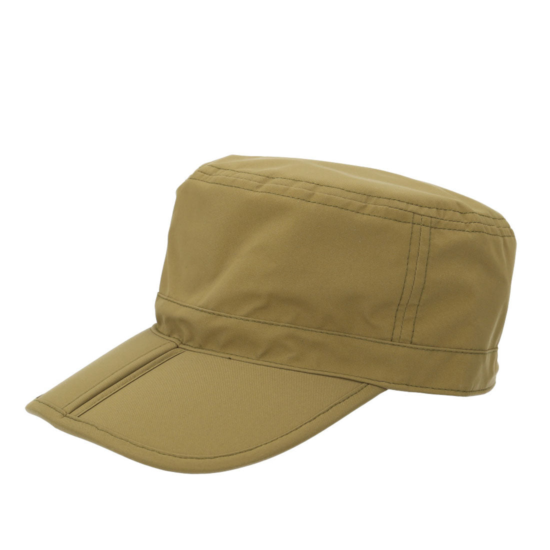 バックヤードファミリー BACKYARD FAMILY テフロン加工撥水ポケッタブルレイルCAP （オリーブ） オリーブ