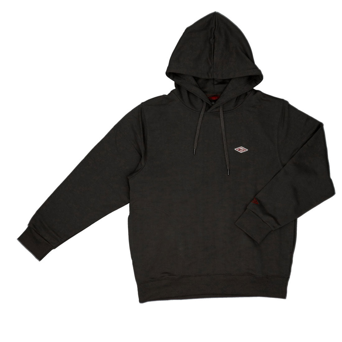 バックヤードファミリー BACKYARD FAMILY BALL 裏毛 ワッペン付きプルパーカー （BLACK） BLACK