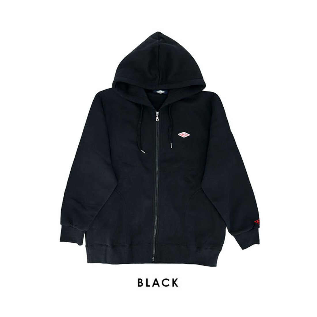 バックヤードファミリー BACKYARD FAMILY BALL 裏起毛 ワッペン付きフルジップパーカー （TOP/GREY） TOP/GREY