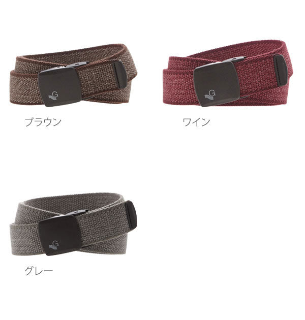 ノーブランド No Brand GEVAERTプラバックルサンドストーンベルト （ブラック） ブラック