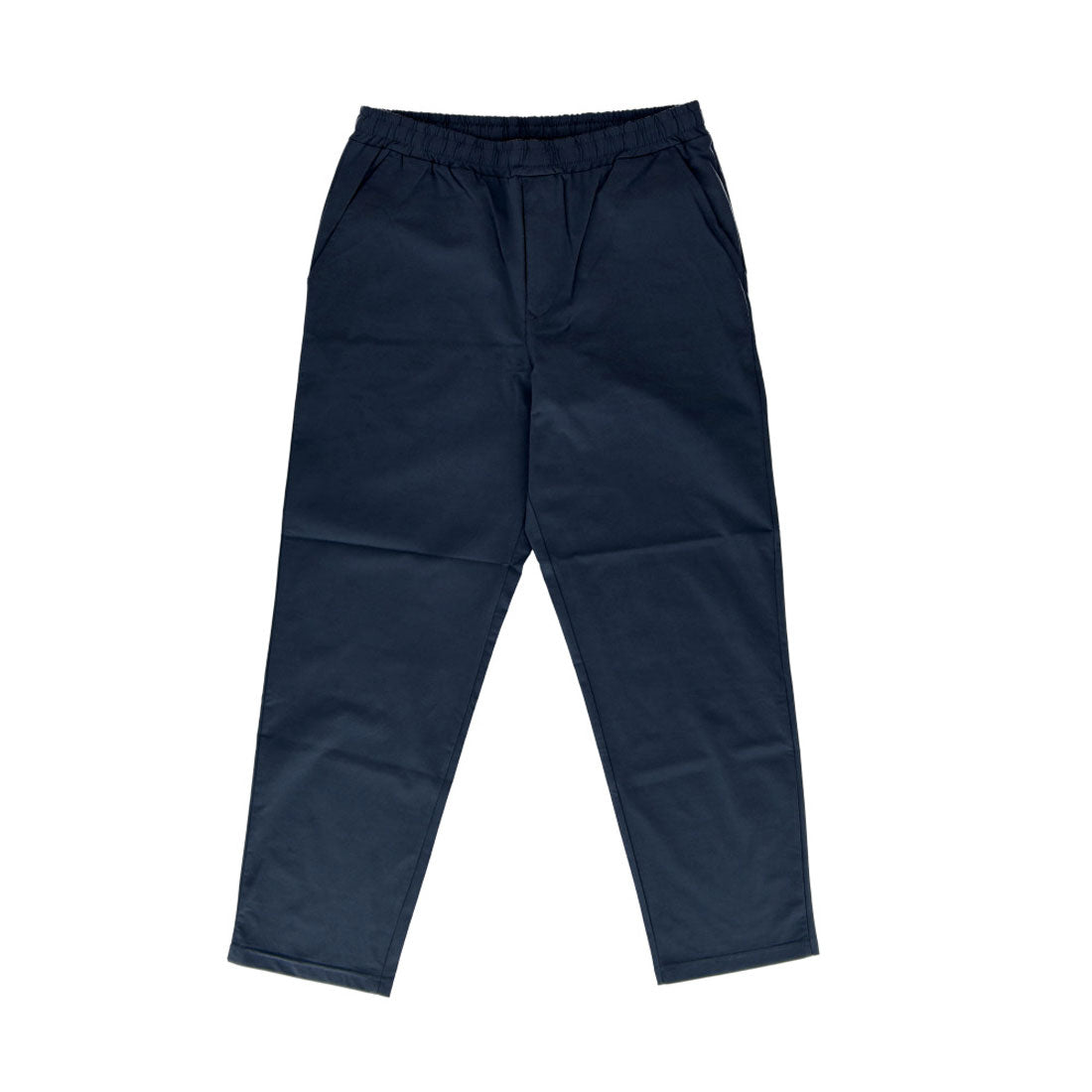 バックヤードファミリー BACKYARD FAMILY PEC ストレッチ天竺 前開きイージーパンツ （NAVY） NAVY