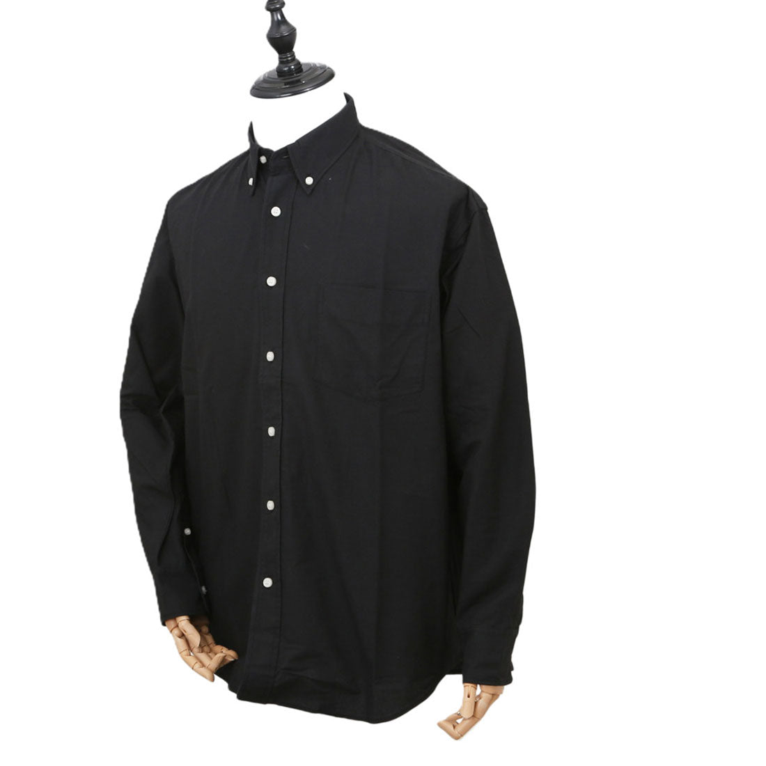 バックヤードファミリー BACKYARD FAMILY HOUSTON OXFORD BD SHIRTS RELAX FIT （BLACK） BLACK