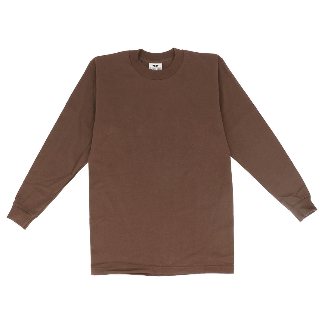 バックヤードファミリー BACKYARD FAMILY PRO CLUB プロクラブ 119 長袖 コンフォート Tシャツ,ブラウン