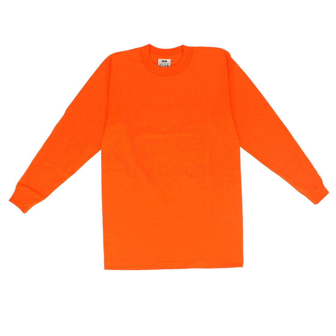 バックヤードファミリー BACKYARD FAMILY PRO CLUB プロクラブ 119 長袖 コンフォート Tシャツ,オレンジ