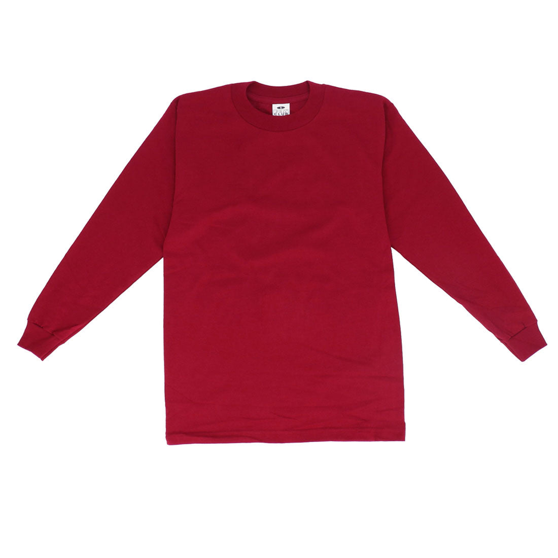バックヤードファミリー BACKYARD FAMILY PRO CLUB プロクラブ 119 長袖 コンフォート Tシャツ,バーガンディ