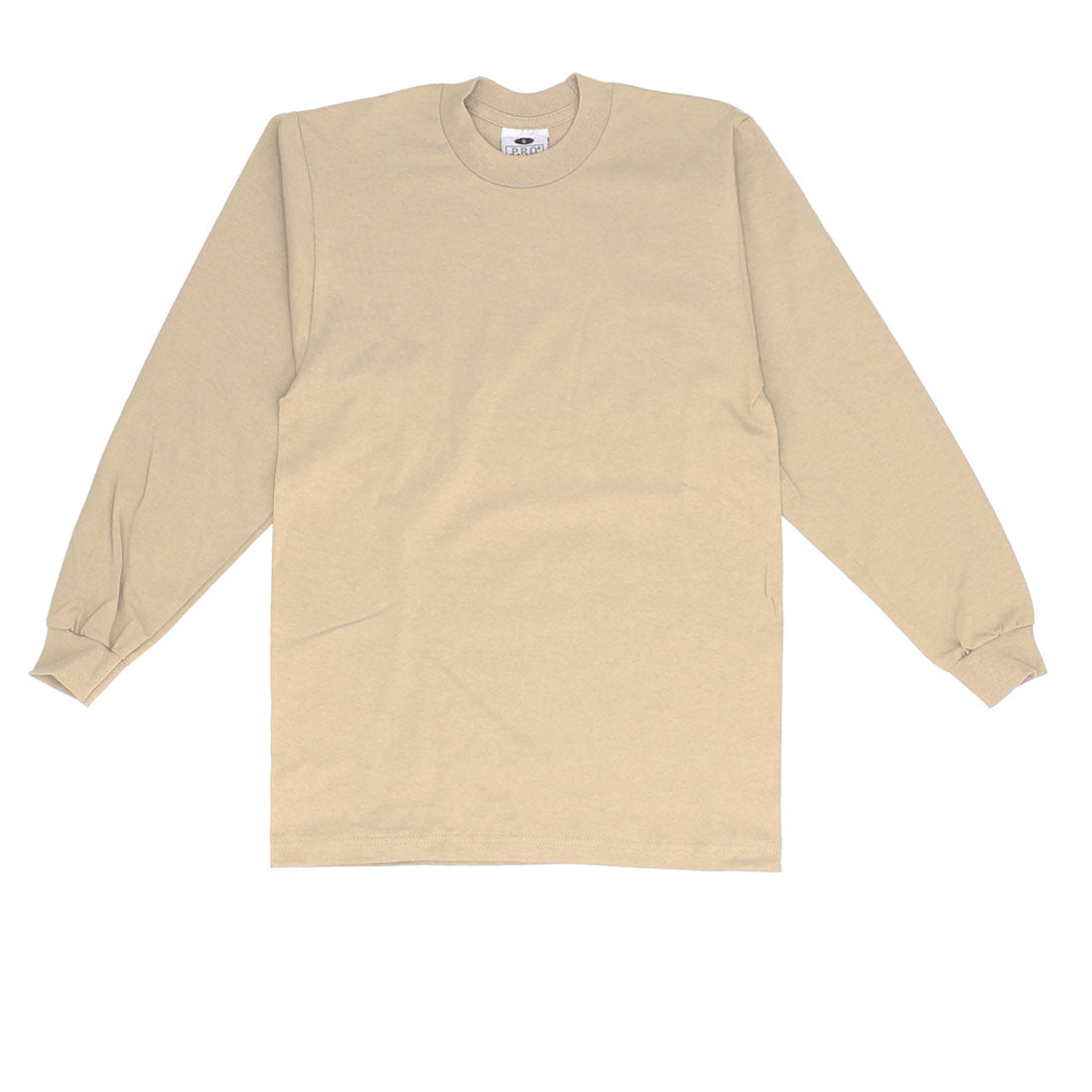 バックヤードファミリー BACKYARD FAMILY PRO CLUB 114 長袖 クルーネック HEAVY WEIGHT Tシャツ,カーキ