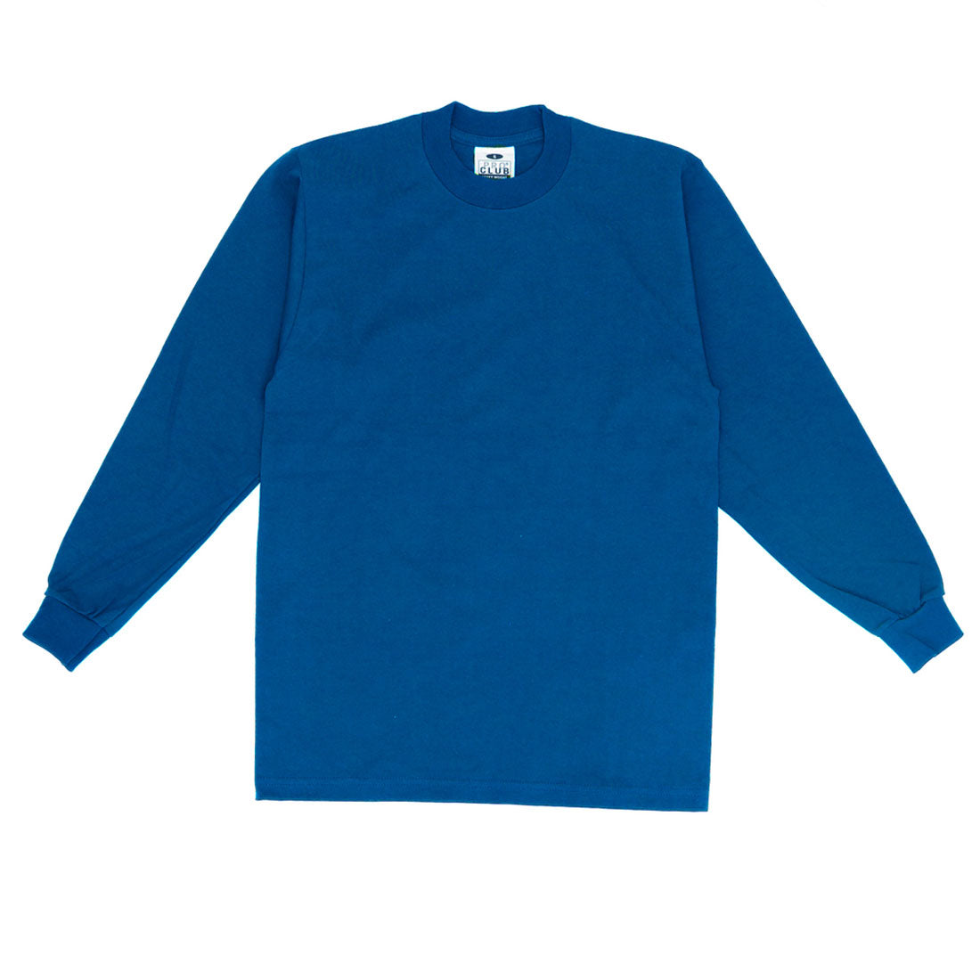 バックヤードファミリー BACKYARD FAMILY PRO CLUB 114 長袖 クルーネック HEAVY WEIGHT Tシャツ,ロイヤルブルー