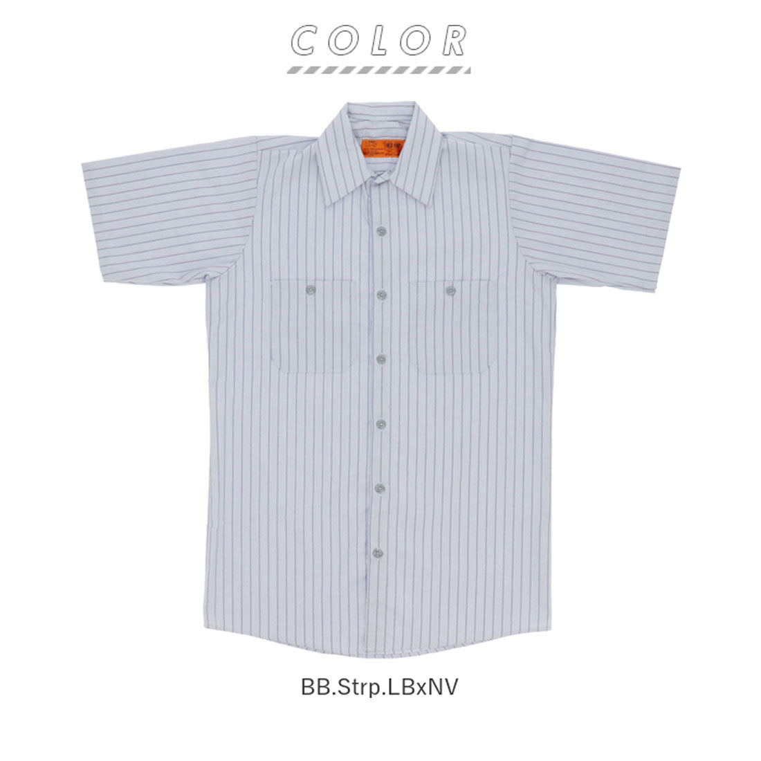 BACKYARD FAMILY RED KAP SP20 MENS short sleeve work shirt