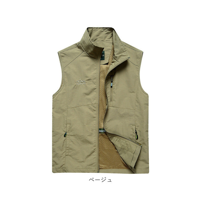 バックヤードファミリー BACKYARD FAMILY 防風ベスト pdvest03