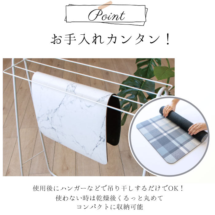 バックヤードファミリー BACKYARD FAMILY ヨコズナ 珪藻土入り ソフトバスマット （ベトン） ベトン