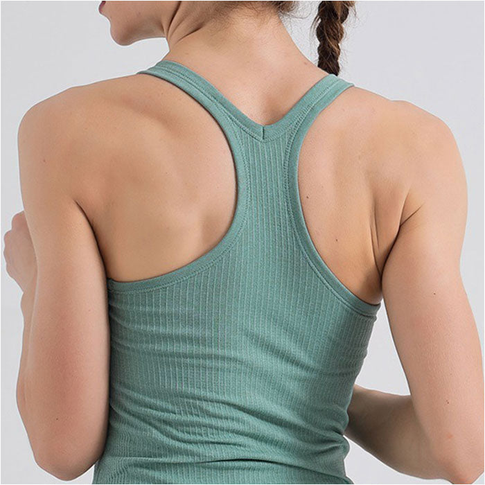 BACKYARD FAMILY BACKYARD FAMILY Yoga Wear Tank Top with Cups