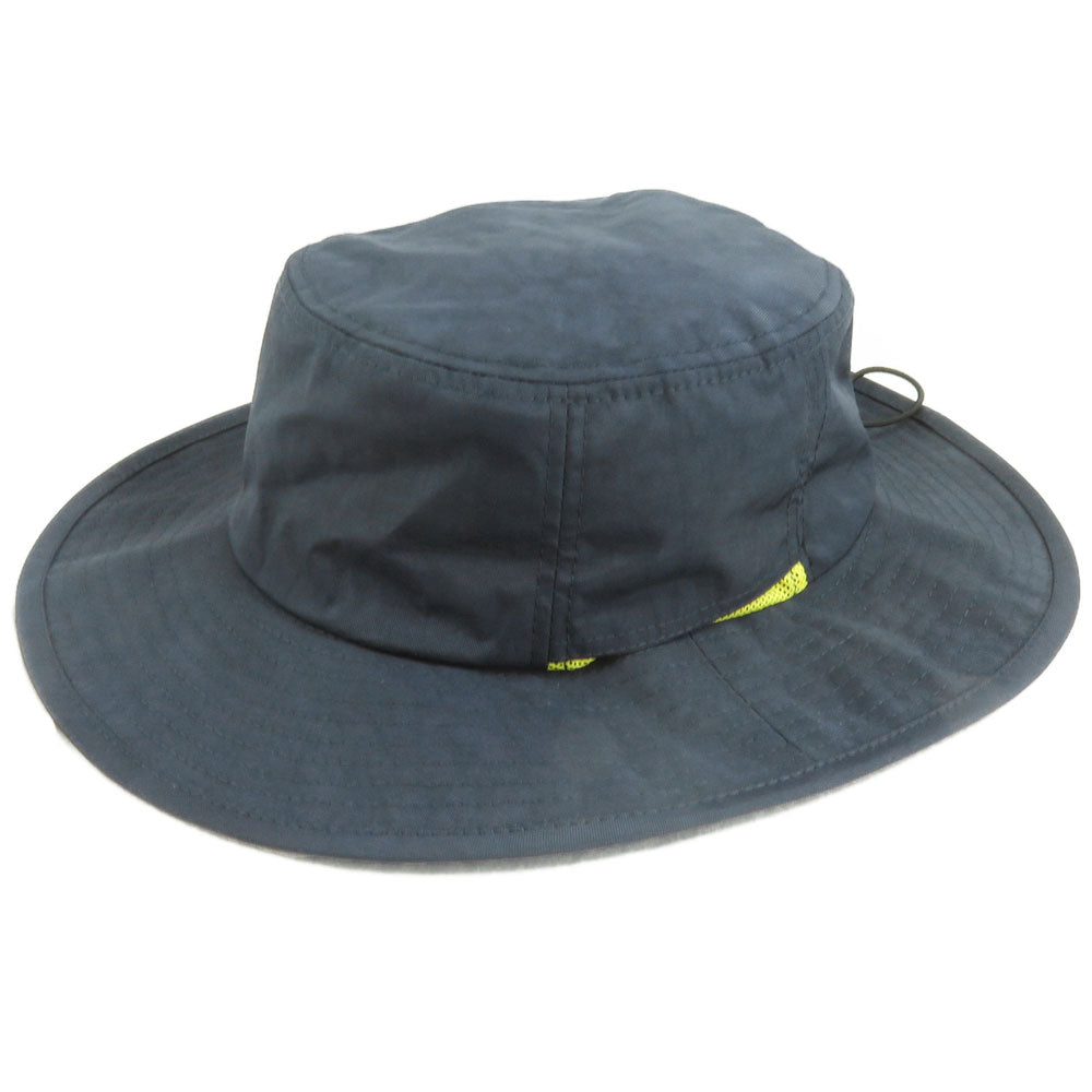 ノーブランド No Brand 撥水ムラ染め ポリアドベンチャーハット TYO-062,NAVY