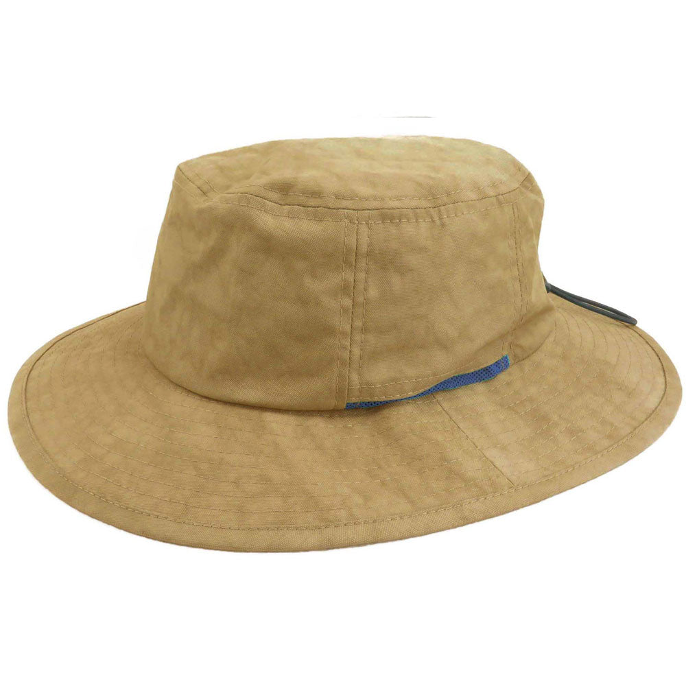 ノーブランド No Brand 撥水ムラ染め ポリアドベンチャーハット TYO-062,BEIGE