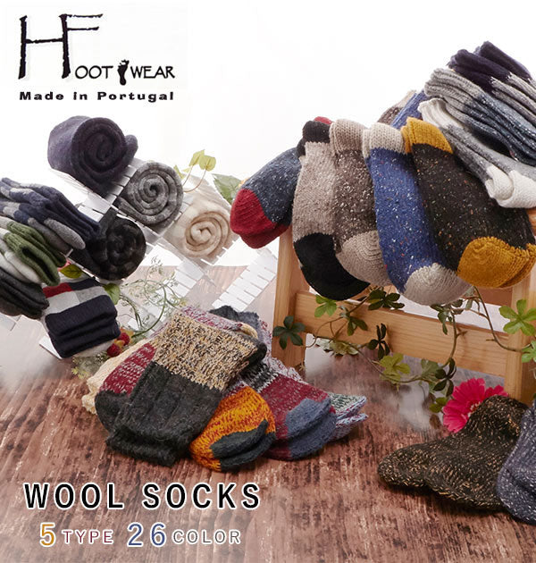 ノーブランド No Brand HFOOTWEAR hfootwear ウール混合靴下