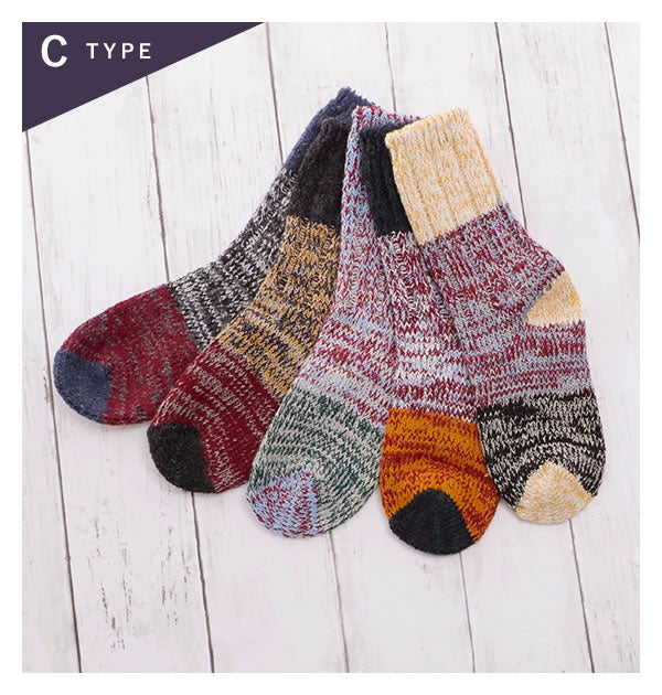 ノーブランド No Brand HFOOTWEAR hfootwear ウール混合靴下