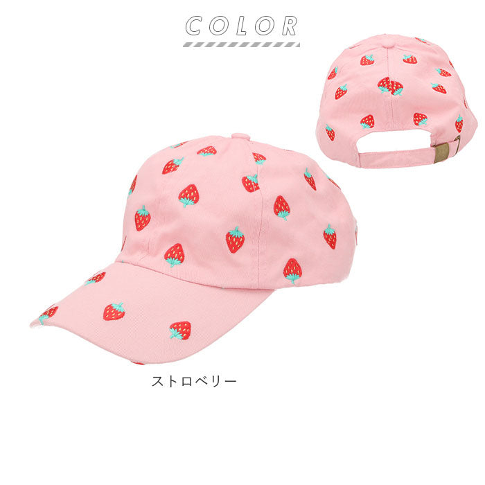 ノーブランド No Brand 刺繍キャップ リボンキャップ