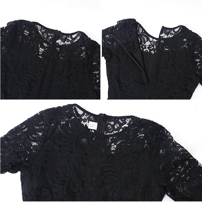 バックヤードファミリー BACKYARD FAMILY ワンピース タイト パーティードレス mmpdress1214d （ブラック） ブラック