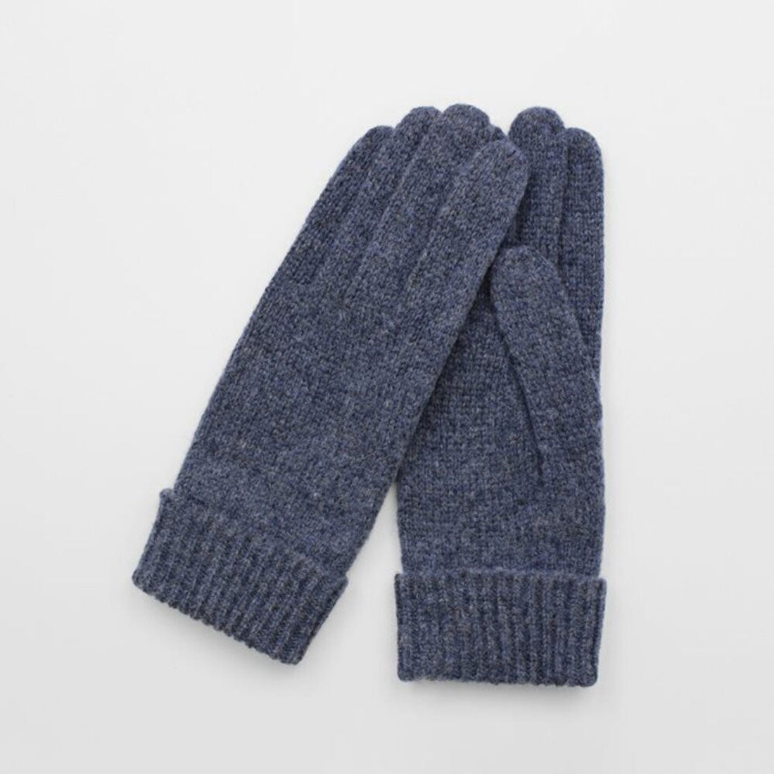 バックヤードファミリー BACKYARD FAMILY WOMEN ニットグローブ MADE IN MYANMAR （ネイビー） ネイビー