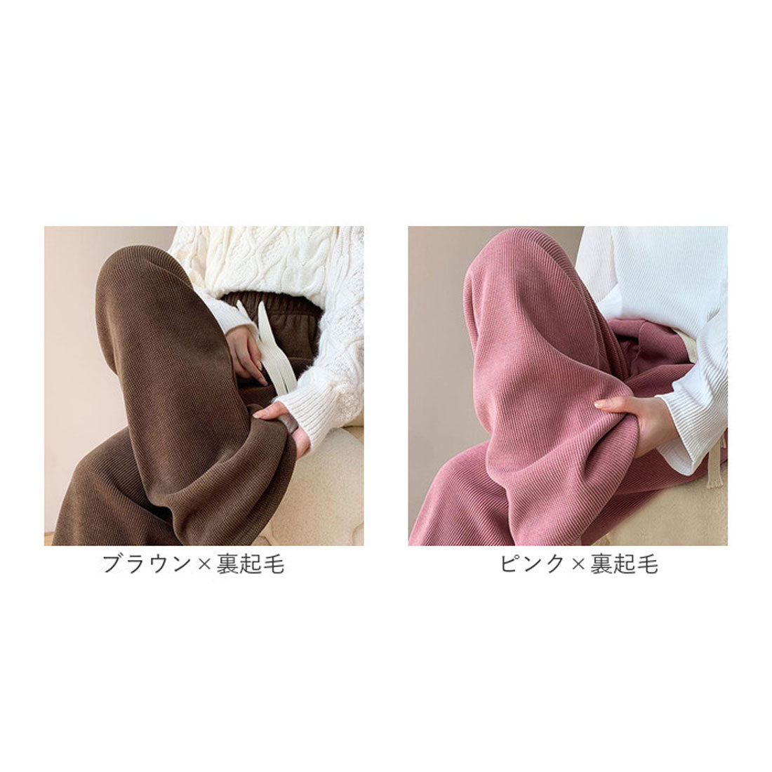バックヤードファミリー BACKYARD FAMILY レディース ワイドパンツ おしゃれ （ブラック×レギュラー） ブラック×レギュラー