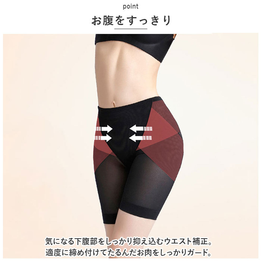 バックヤードファミリー BACKYARD FAMILY ガードル 補正下着 girdle160 （Bタイプ×ベージュ） Bタイプ×ベージュ
