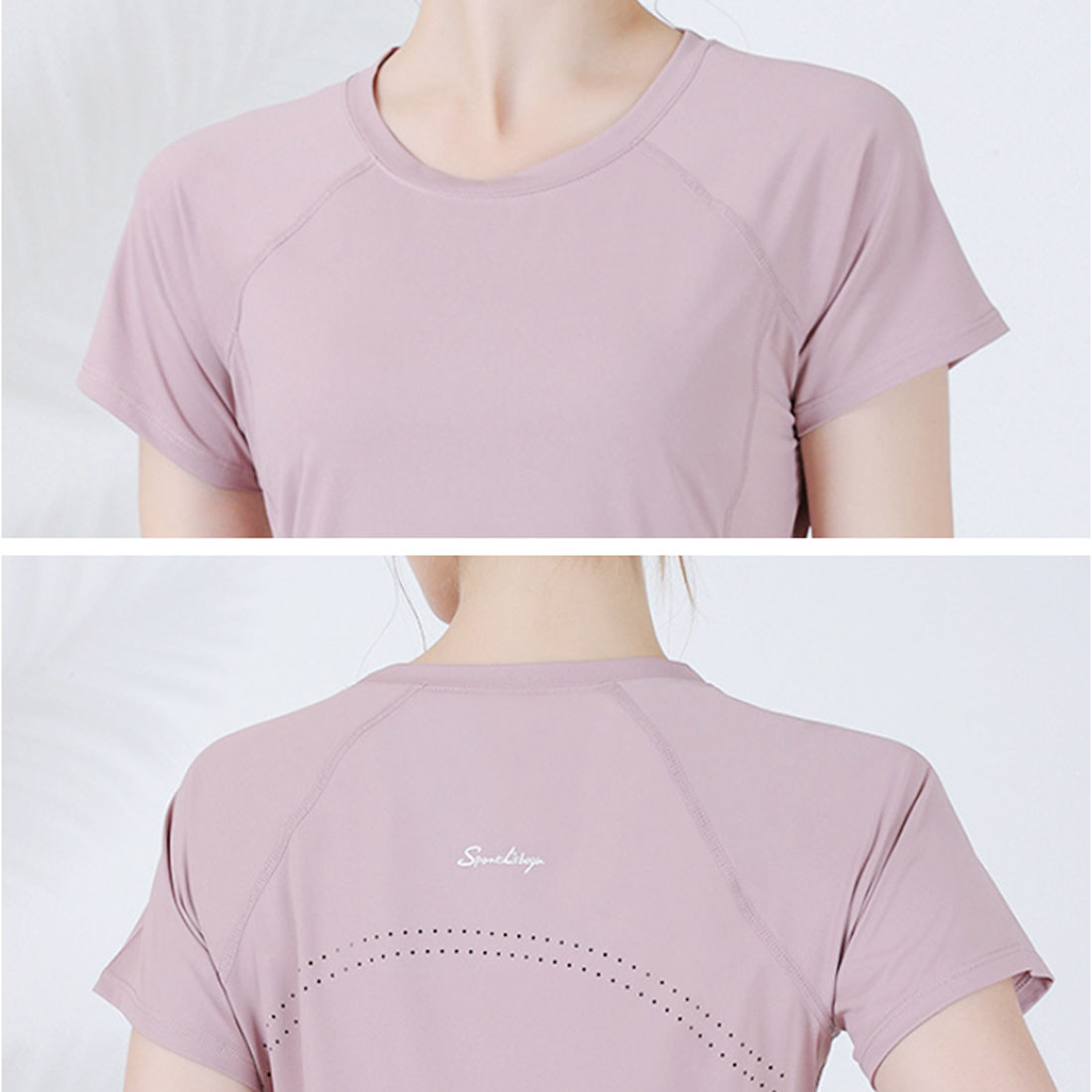 バックヤードファミリー BACKYARD FAMILY ヨガウェア Tシャツ 通気性 （ブラック） ブラック