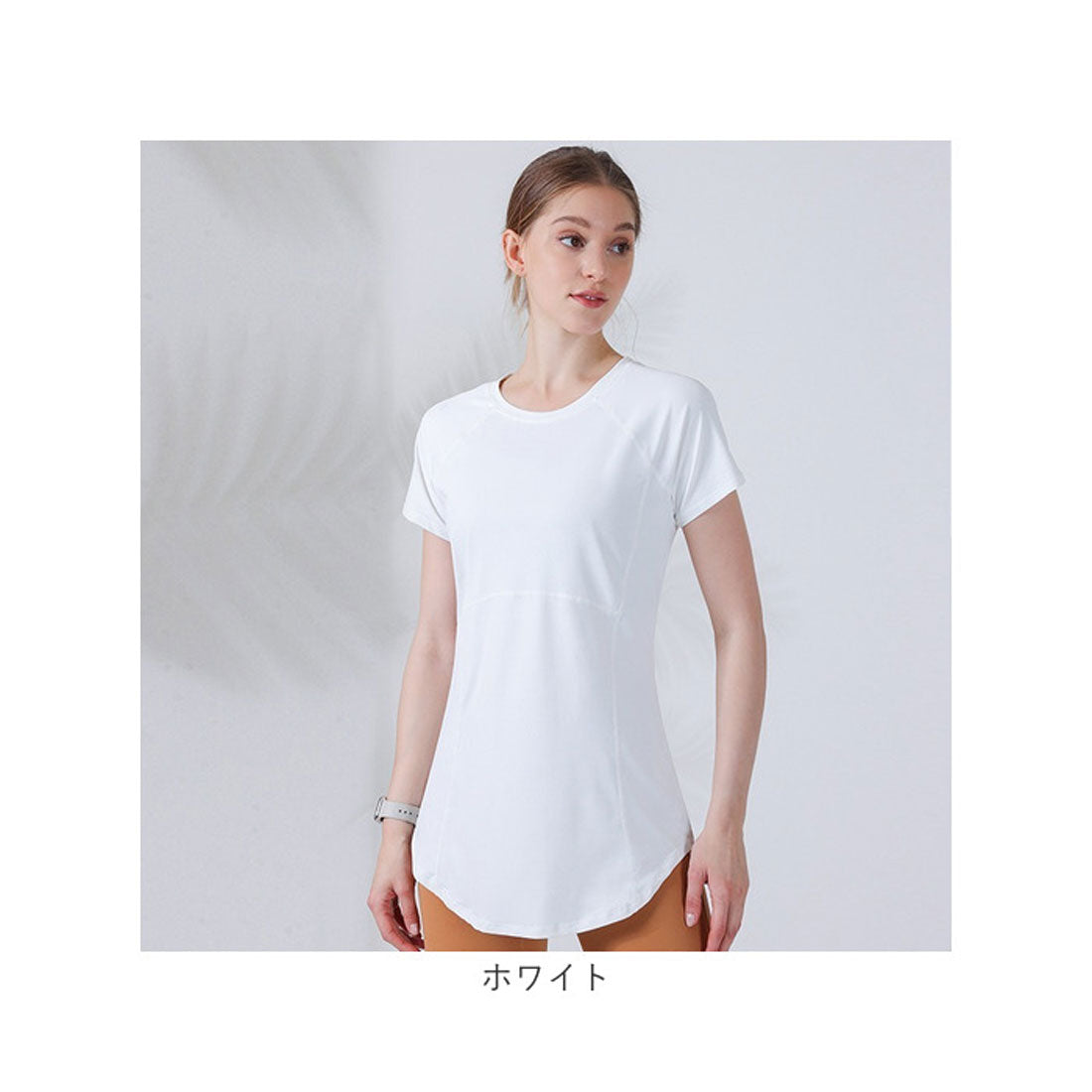 バックヤードファミリー BACKYARD FAMILY ヨガウェア Tシャツ 通気性 （ブラック） ブラック