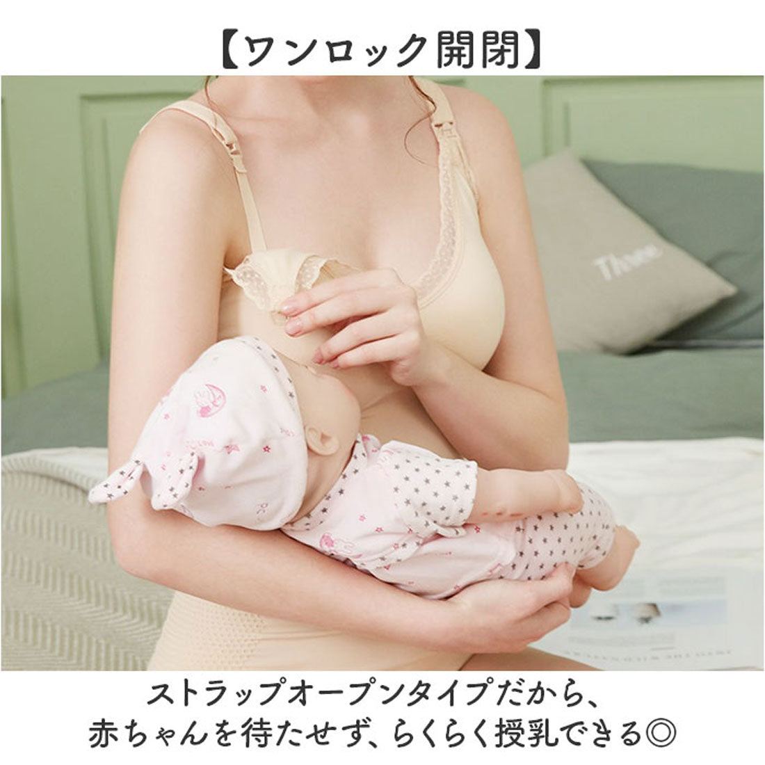 バックヤードファミリー BACKYARD FAMILY 授乳ブラトップ キャミソール パット付き （グレー） グレー