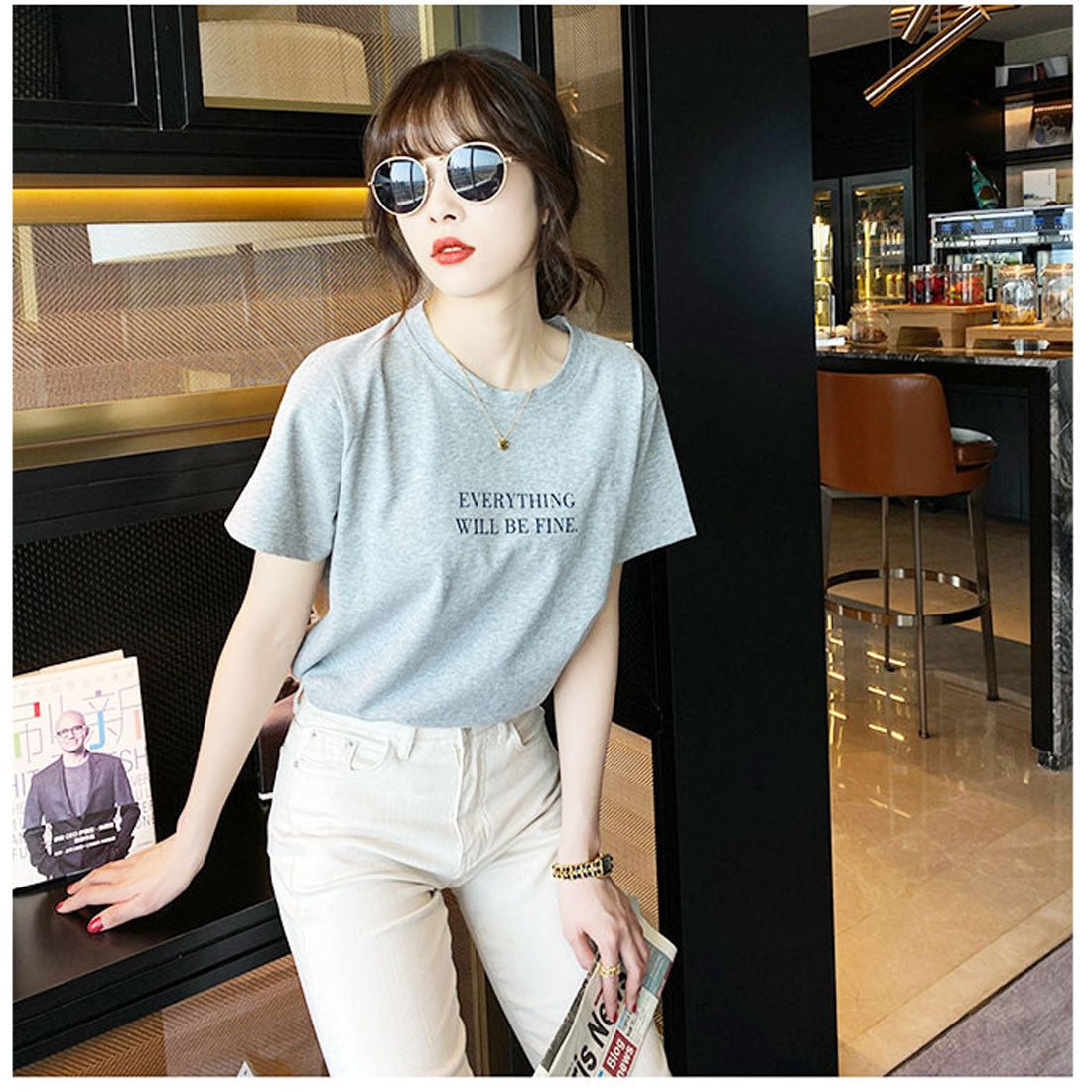 バックヤードファミリー BACKYARD FAMILY Tシャツ レディース 半袖 カットソー （ホワイト） ホワイト