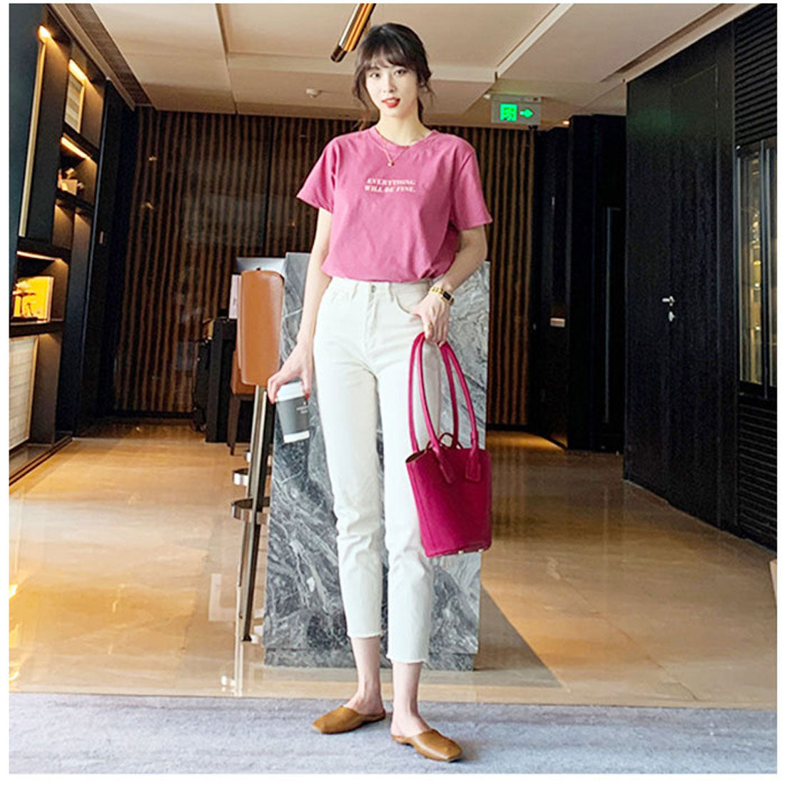 バックヤードファミリー BACKYARD FAMILY Tシャツ レディース 半袖 カットソー （ホワイト） ホワイト
