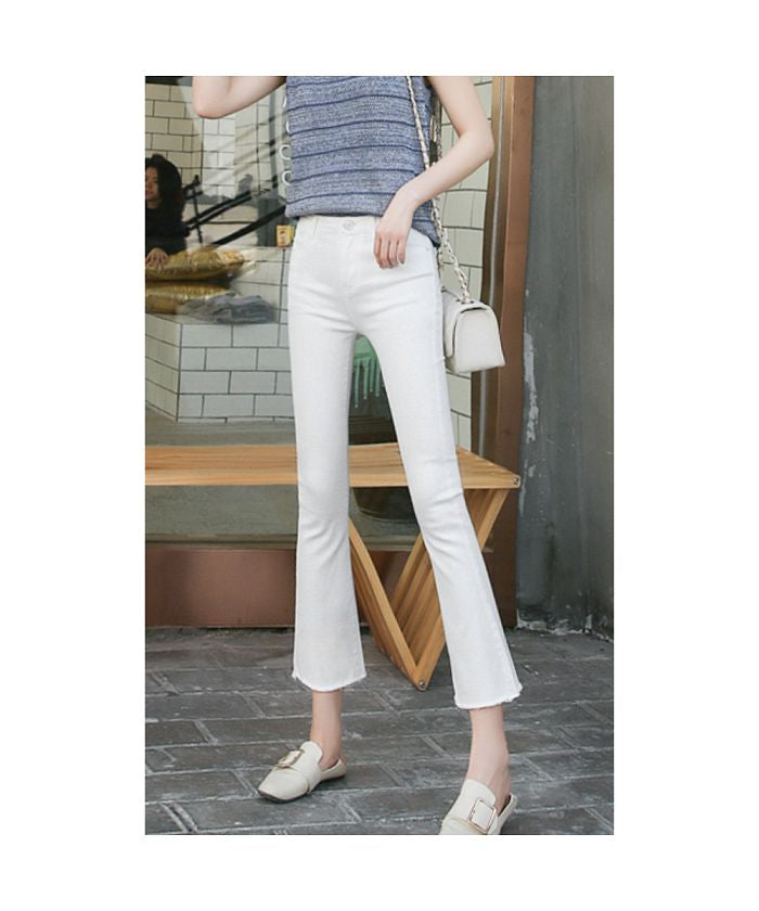 Backyard Family Denim Pants Ladies q8019