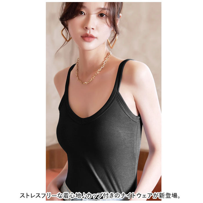 BACKYARD FAMILY BACKYARD FAMILY 背心式內衣 吊帶衫 睡衣 帶杯 yackbra5167