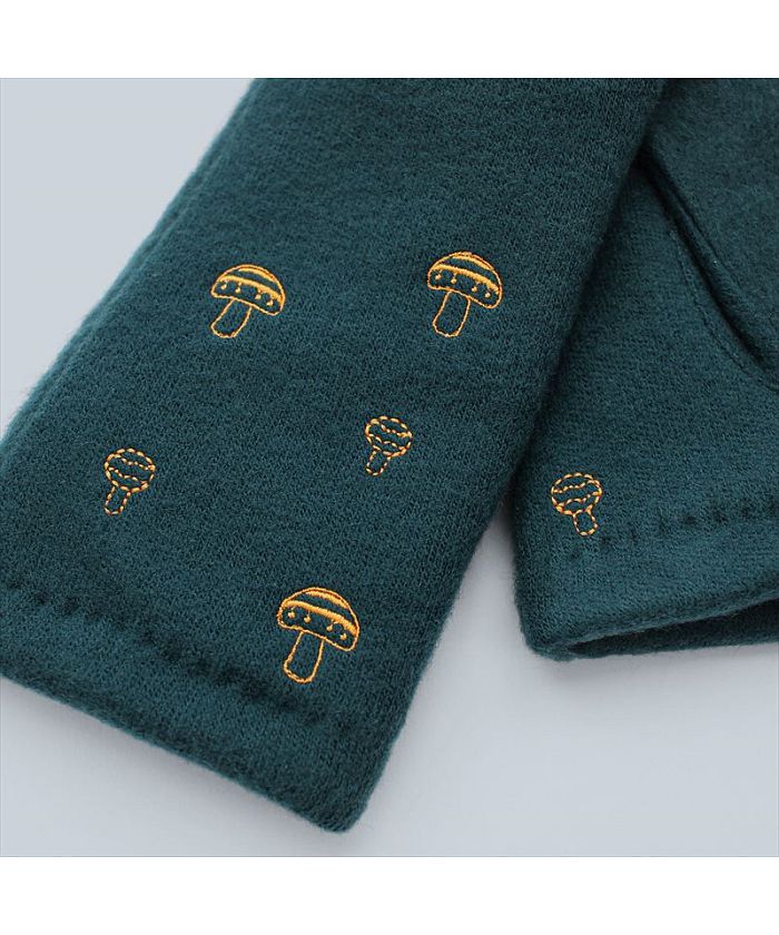 バックヤードファミリー BACKYARD FAMILY WOMEN キノコ刺繍ジャージグローブ