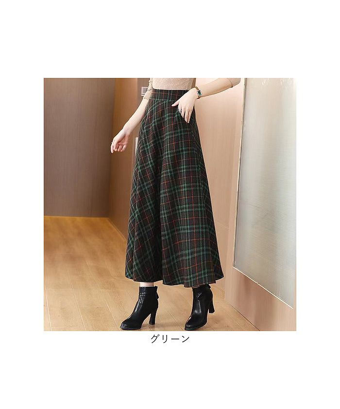 バックヤードファミリー BACKYARD FAMILY スカート ロング レトロ skirtlg810d