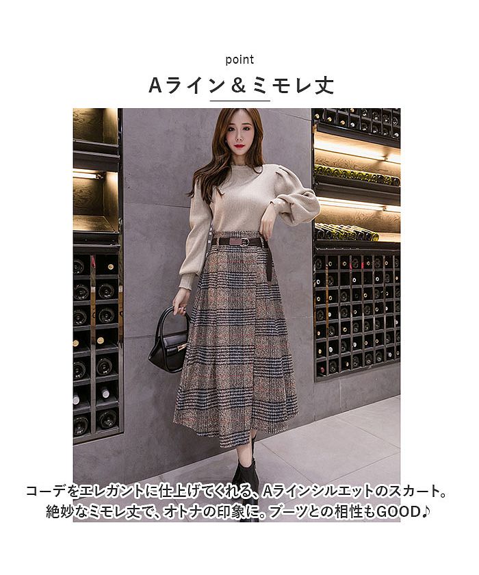 バックヤードファミリー BACKYARD FAMILY スカート レトロ おしゃれ skirt810e