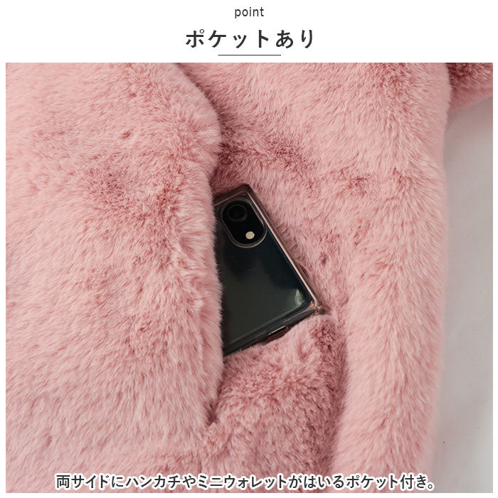 バックヤードファミリー BACKYARD FAMILY ファーコート pmycoat10 （ブラック） ブラック