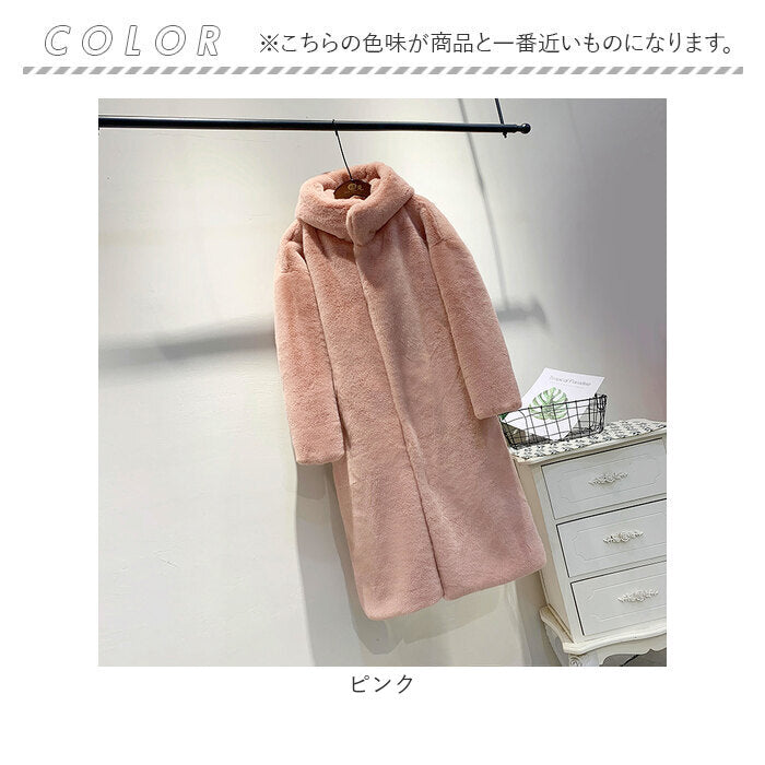 バックヤードファミリー BACKYARD FAMILY ファーコート pmycoat10 （ブラック） ブラック