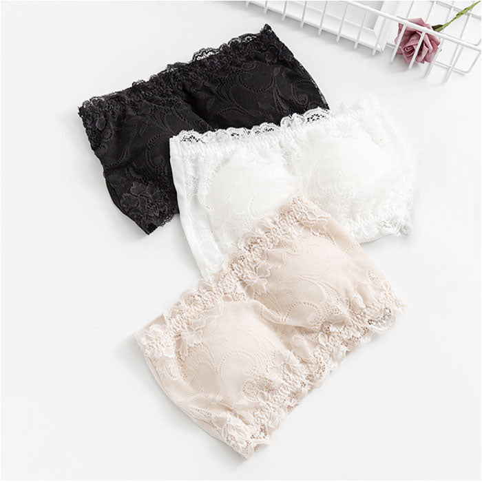 Backyard Family Tube Top Bra with Cups Silk mmrbr125b