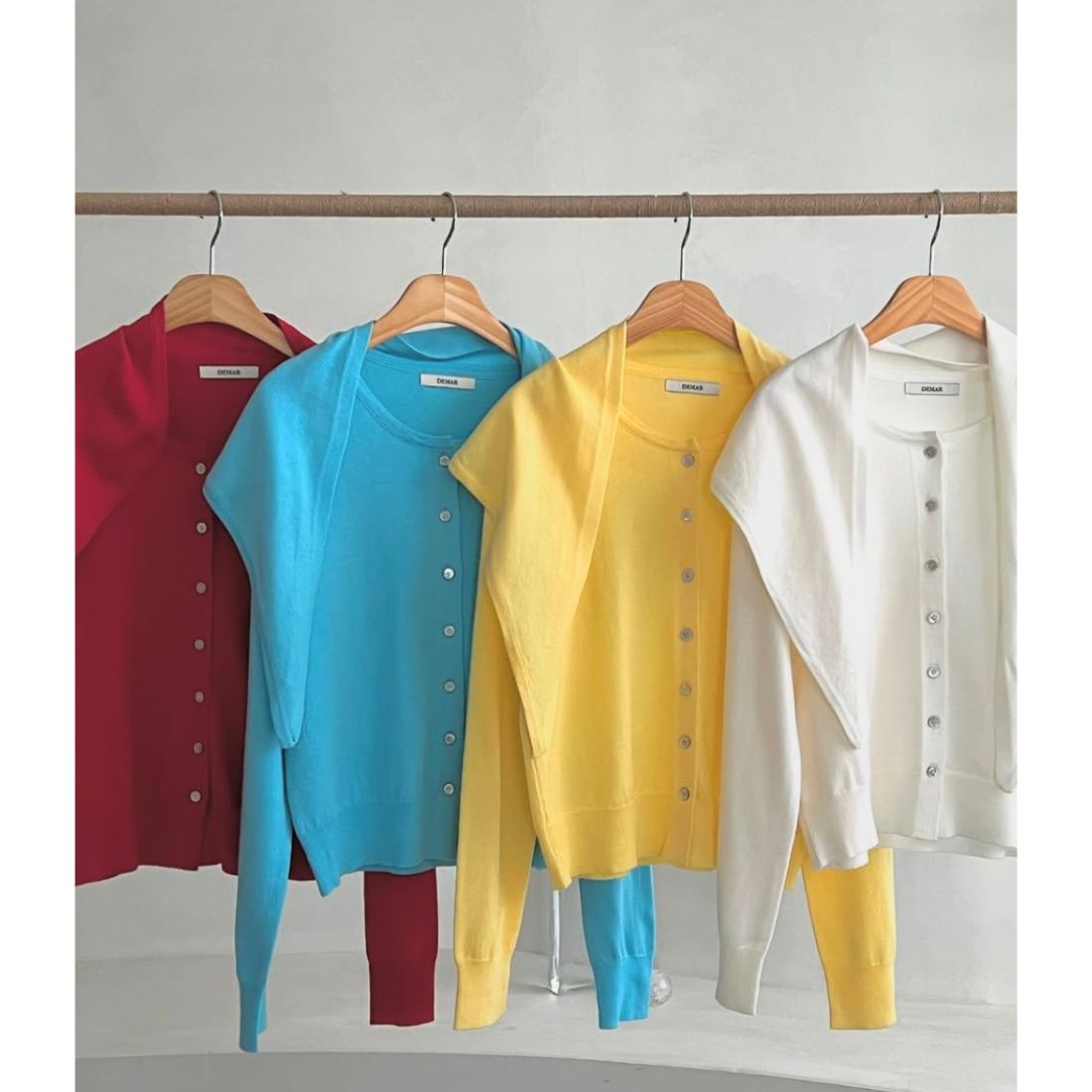 Nau Waleno Color Scarf Cardigan