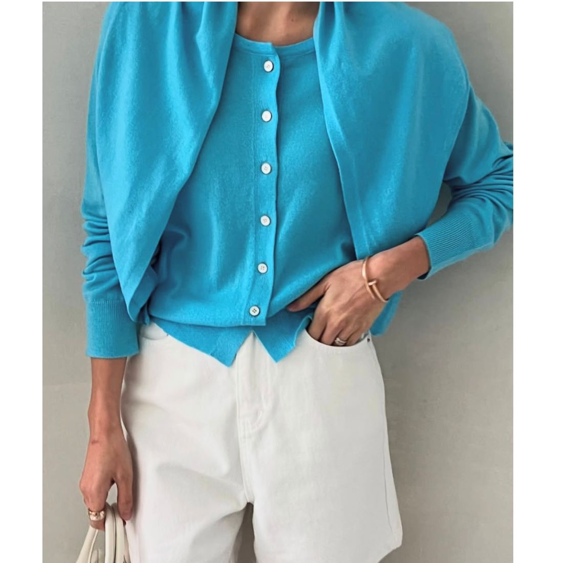 Nau Waleno Color Scarf Cardigan